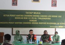 Motivasi Anggota, Dandim 1202 Singkawang Kunjungi Koramil