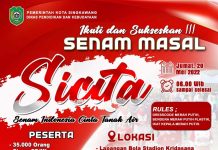 Senam Sicita Massal di Singkawang, Ada Hadiah dan Dooprize Menarik