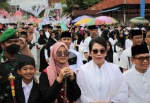 Rombongan Pawai Meriahkan Tahun Baru 1 Muharram 1444 H