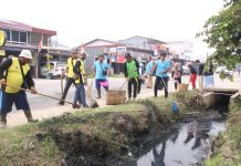 Foto : Kerja Bakti Massal Sambut HUT RI