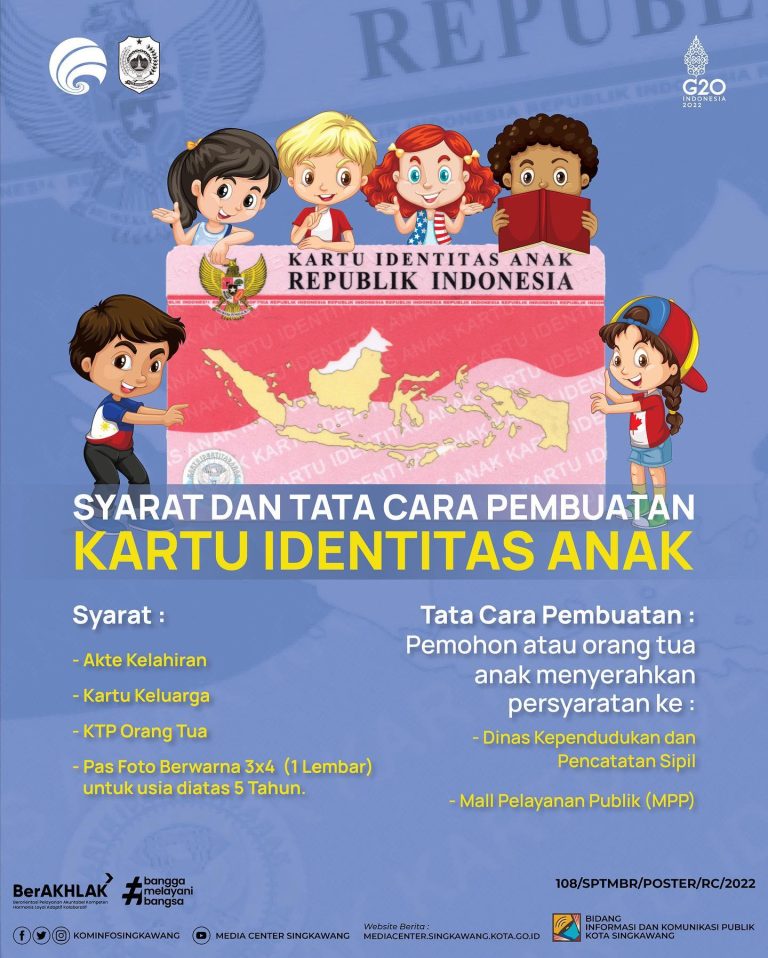 Manfaat Dan Cara Membuat Kartu Identitas Anak - Media Center Kota ...