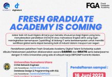 PENDAFTARAN FRESH GRADUATE ACADEMY SECARA DARING