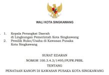 SE Penataan Kanopi di Kawasan Pusaka Kota Singkawang