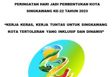 SE PERINGATAN HARI JADI KE-22 PEMBENTUKAN KOTA SINGKAWANG TAHUN 2023