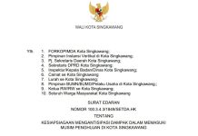 SURAT EDARAN KESIAPSIAGAAN ANTISIPASI BANJIR DAN PENYAKIT DEMAM BERDARAH
