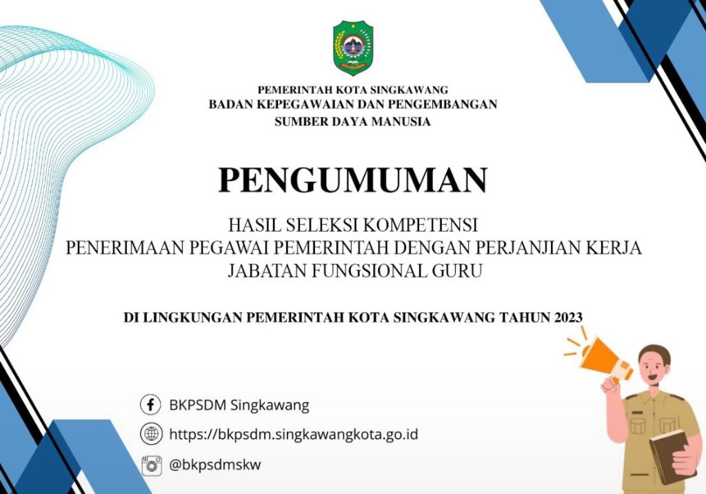 Pengumuman Hasil Seleksi Kompetensi PPPK Fungsional Guru Tahun 2023 ...