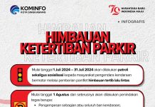 Himbauan Ketertiban Parkir Kota Singkawang