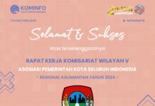 SELAMAT DAN SUKSES APEKSI REGIONAL KALIMANTAN TAHUN 2024 DI KOTA SINGKAWANG