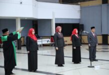 Pemkot Singkawang Lakukan Penyegaran, Lima Pejabat Eselon II Dilantik