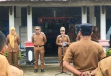 Apel Gabungan Awal Tahun di Sagatani Fokus Target Kerja dan Program Lingkungan